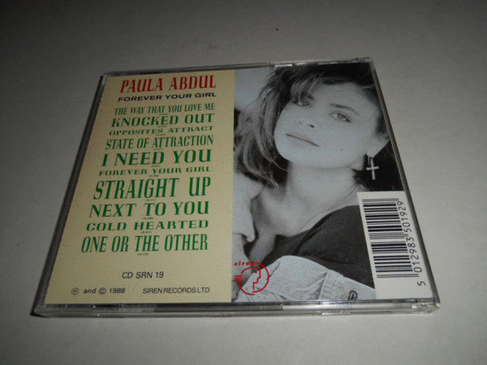 Paula Abdul ?? Forever Your Girl CD et vinyles