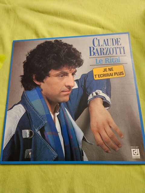 Claude Barzotti 33t vinyle Le Rital DDLX 247 18 Dourdan (91)
