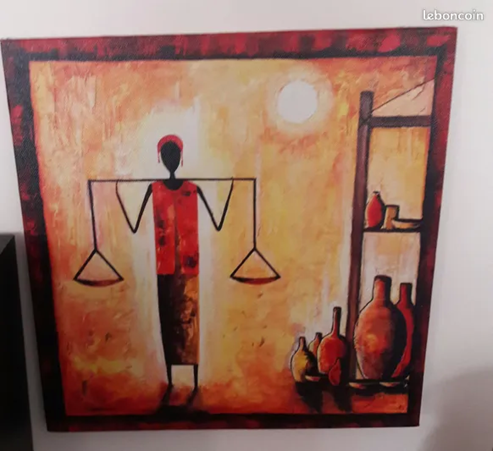 Toiles th&egrave;me Africain Décoration