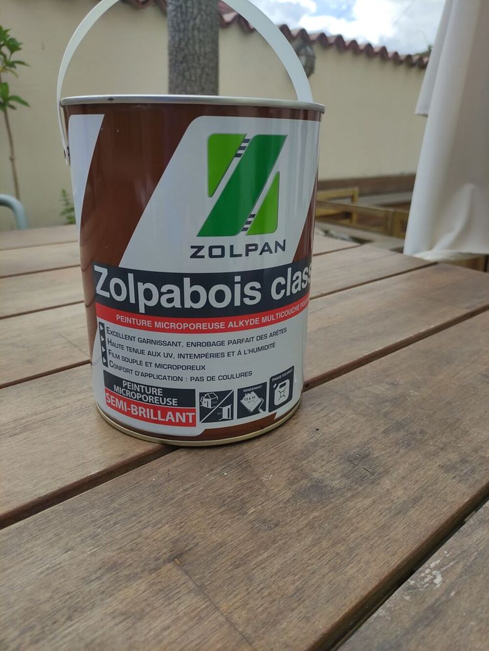   Pot de peinture Zolpabois bleu note 