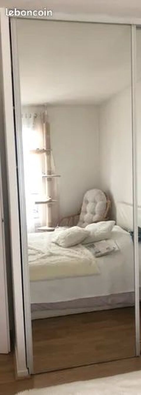 Porte de placard miroir, coulissante 60 Carri�res-sous-Poissy (78)