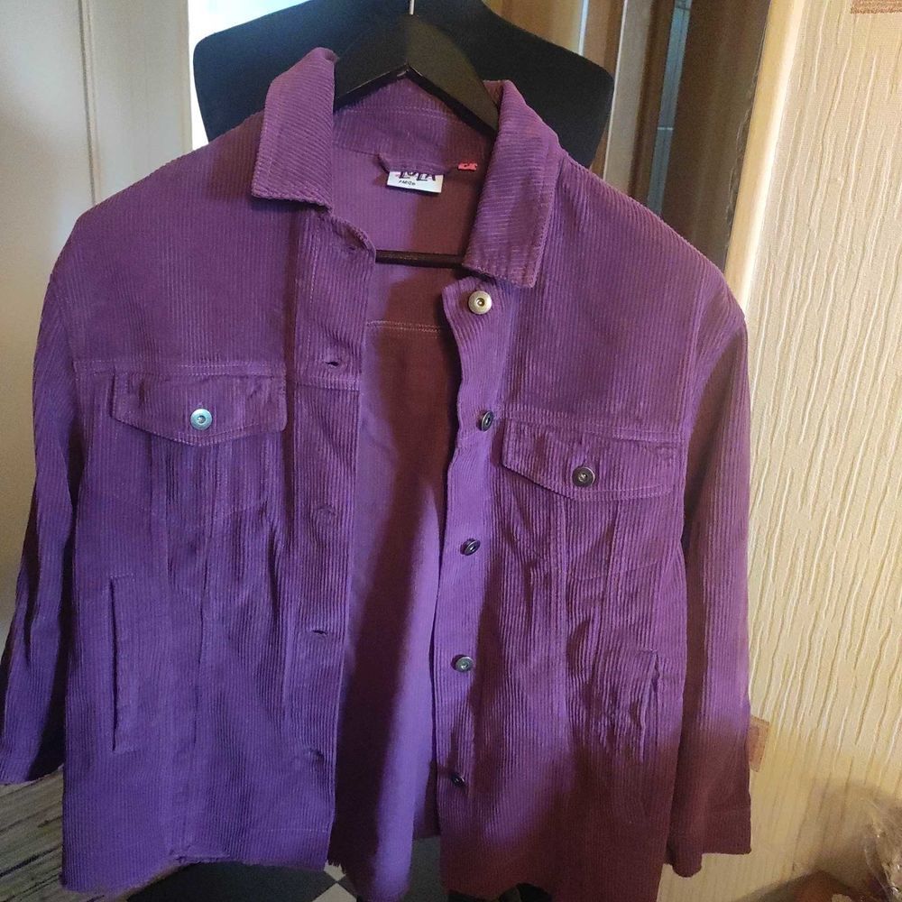 Veste en velours c&ocirc;tel&eacute; taille L femme Lola Vêtements