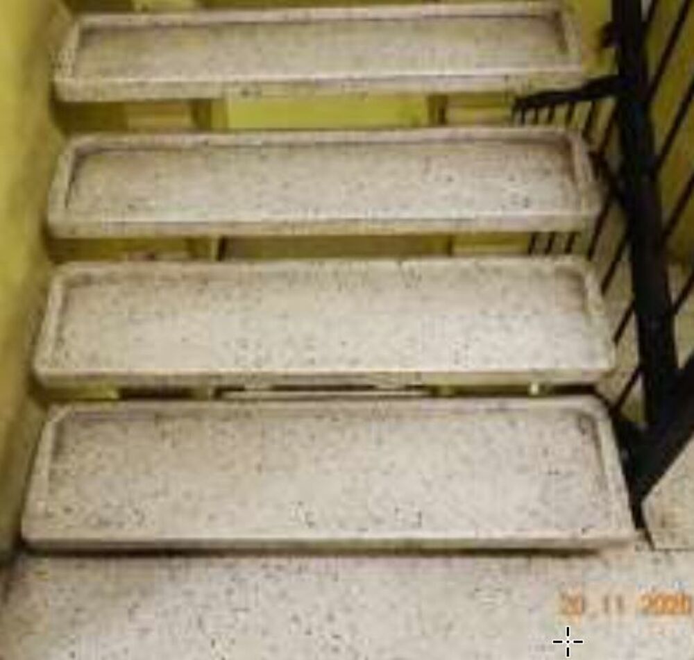 Marches d'escalier en Terrazzo poli Bricolage