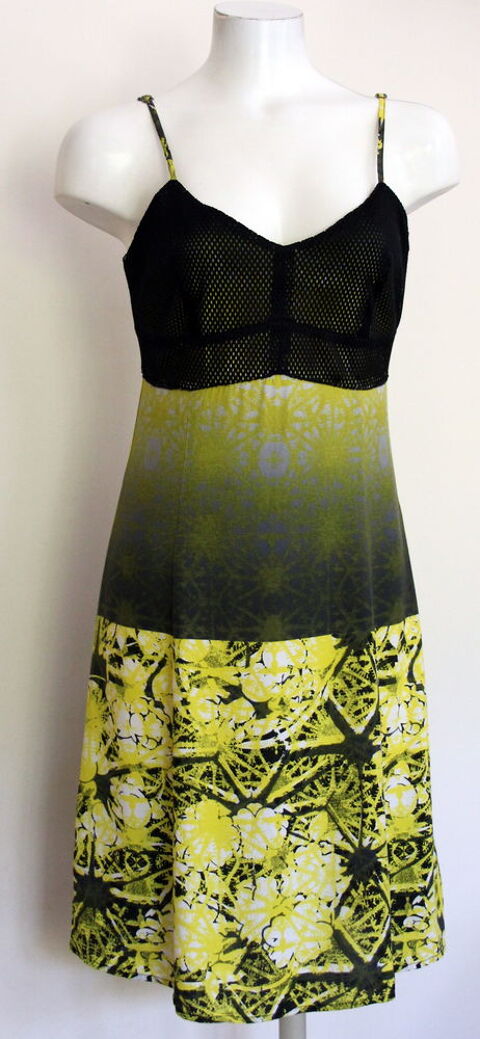 Robe citron et noir JEAN PAUL GAULTIER T.40 Issy-les-Moulineaux (92)