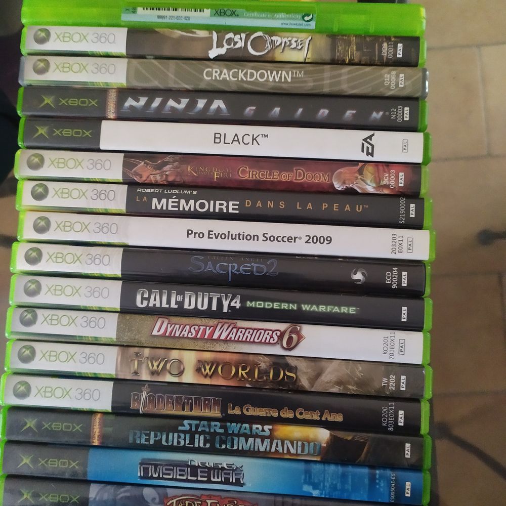jeux vid&eacute;o Consoles et jeux vidéos