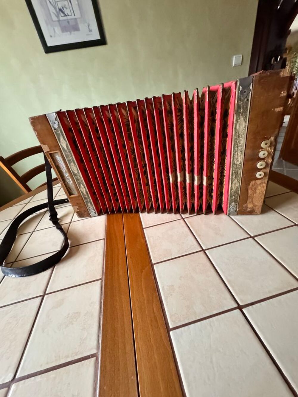 SUPERBE ACCORD&Eacute;ON DIATONIQUE VINTAGE 
