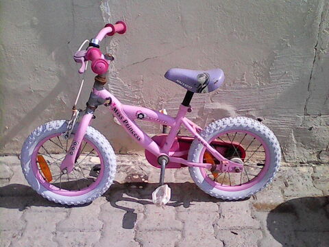 vélo enfant de couleur rose Miss princesse 40 Étoges (51)