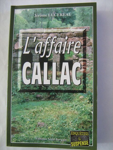 L AFFAIRE CALLAC  roman policier  BRETON BARGAIN 3 Brest (29)