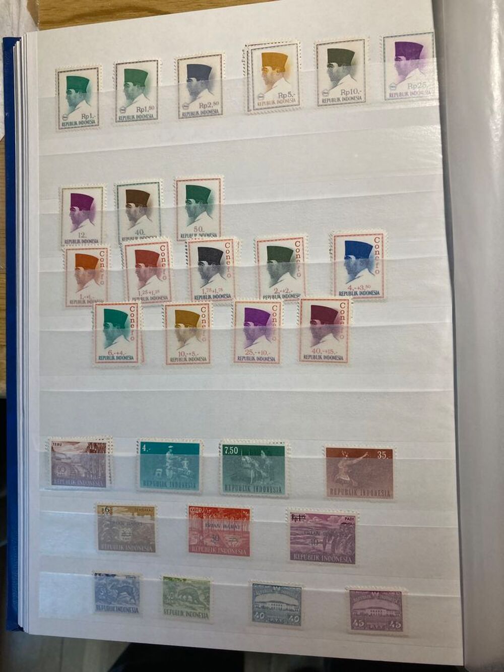 Album timbres Asie 