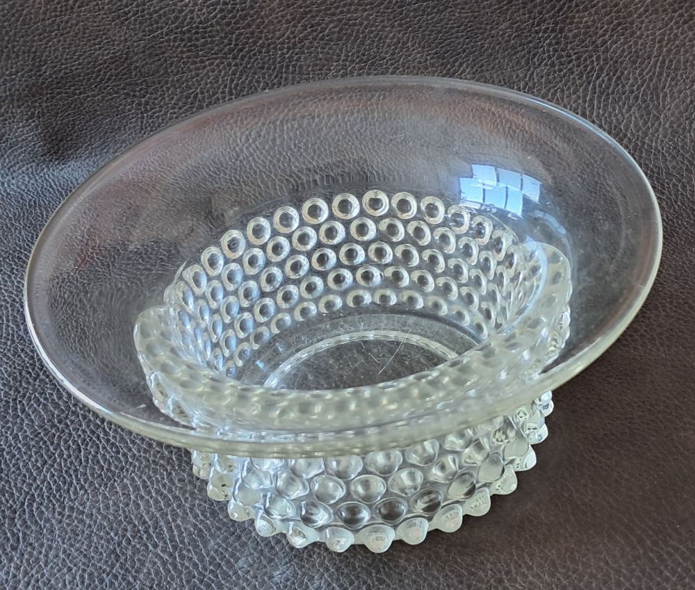 bol vide poche pot-pourri en verre transparent avec reflets Décoration