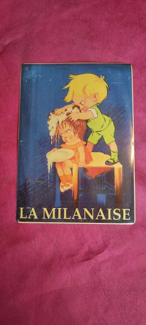 Plaque publicitaire la milanaise 15 Avermes (03)