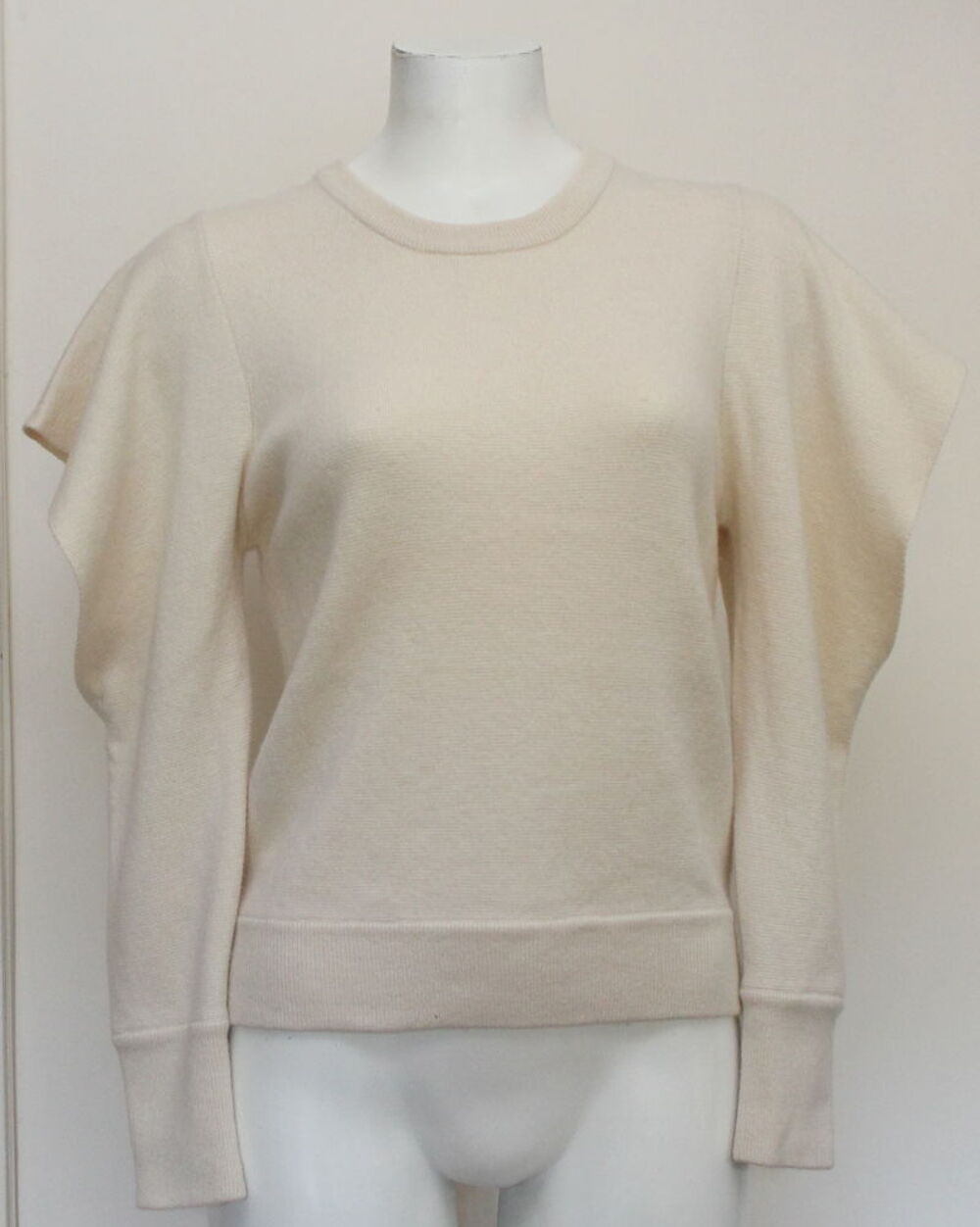 Pull &eacute;cru BA&amp;SH Doman T.2 Vêtements