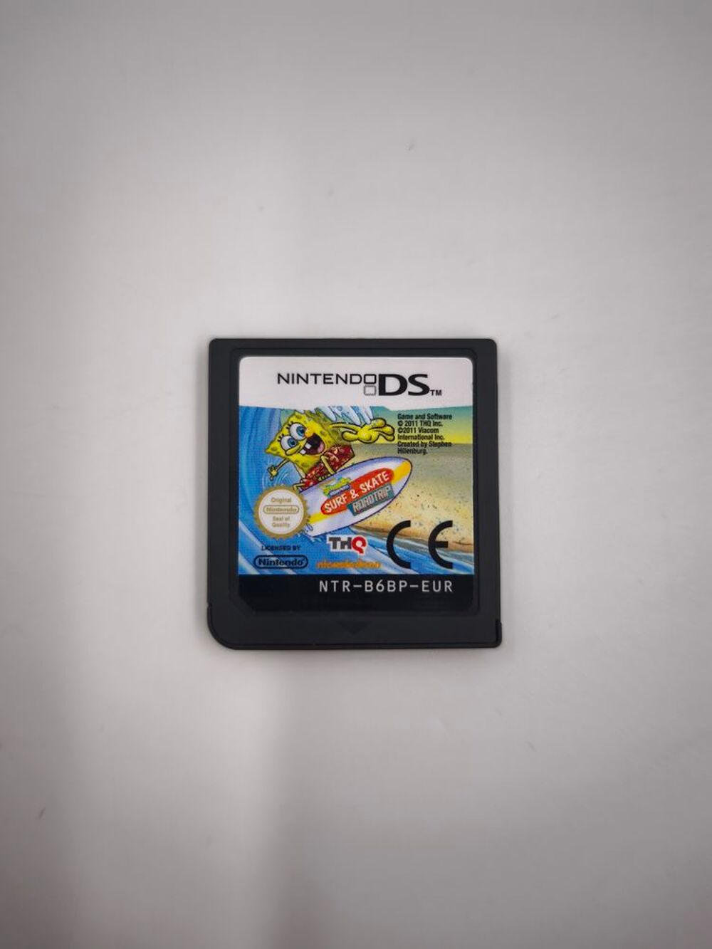 Jeu Nintendo DS Bob l'&Eacute;ponge : Surf &amp; Skate Roadtrip loose Consoles et jeux vidéos
