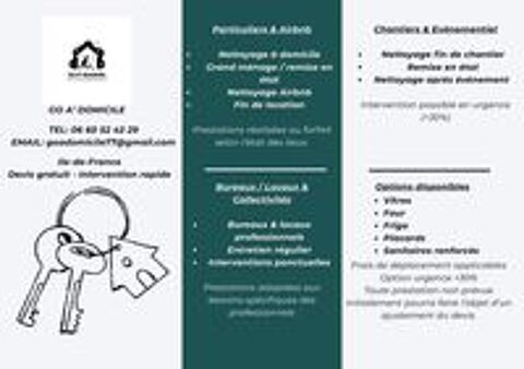   Ménage à domicile ? Sérieuse et professionnelle 