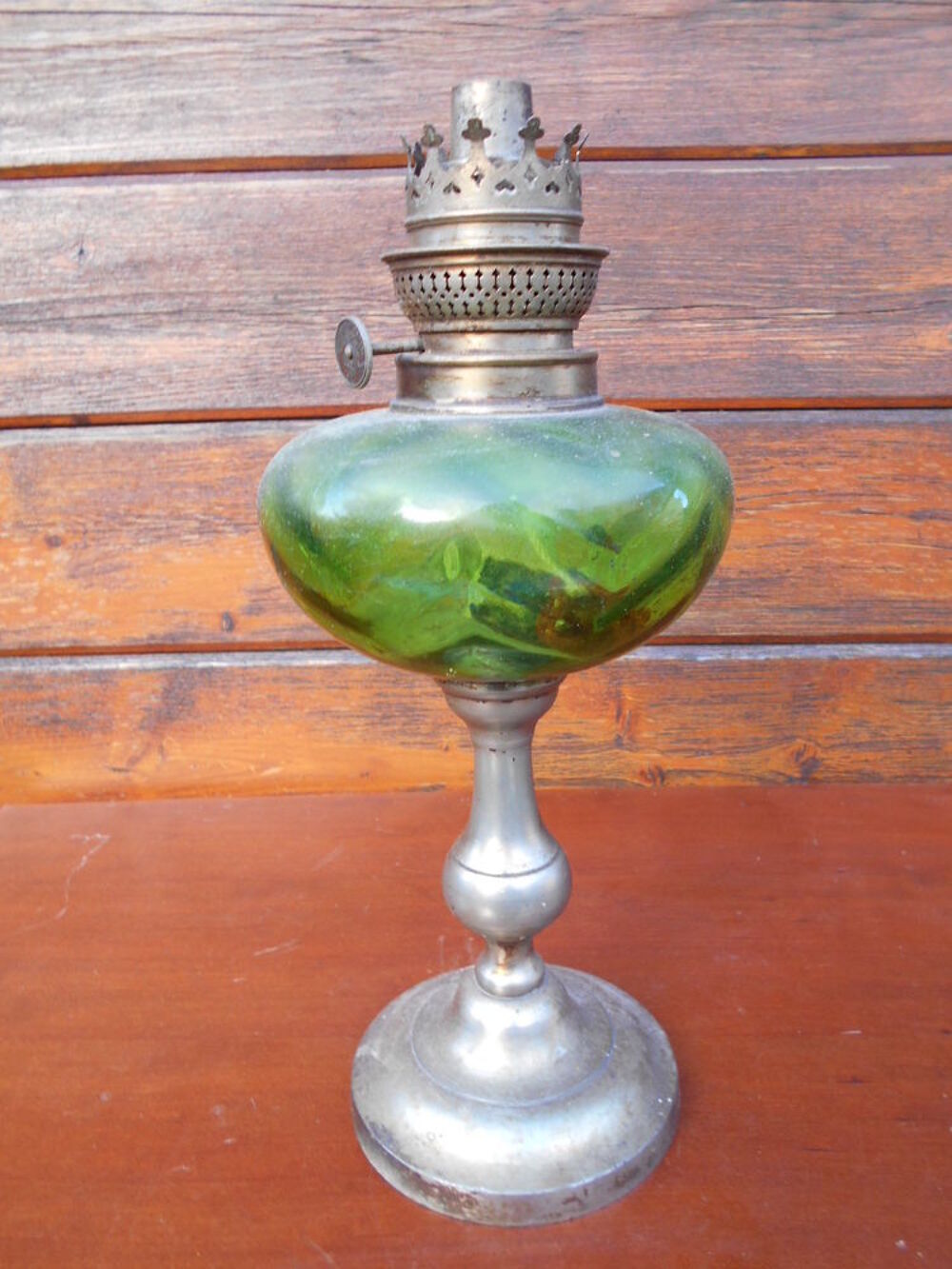 LAMPE A P&Eacute;TROLE ancienne Décoration