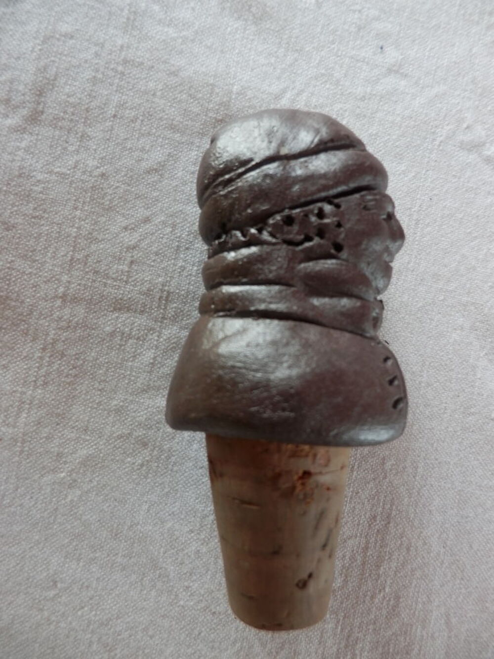 bouchon en gr&egrave;s 