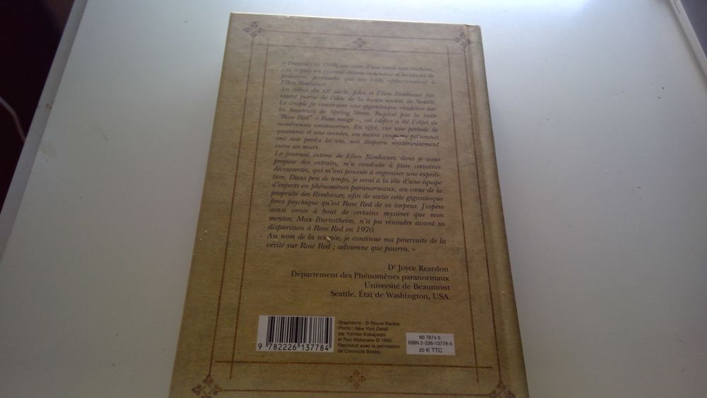 Le Journal intime de Ellen Rimbauer Livres et BD