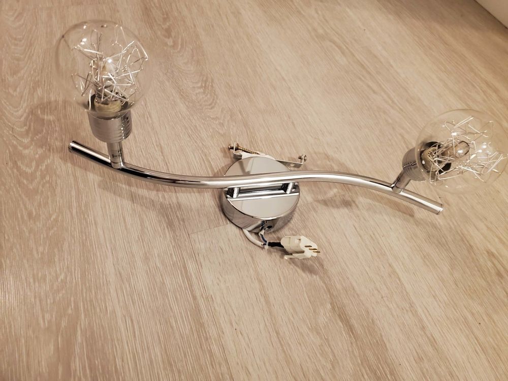 Luminaire en suspension spot 2 lampes basse consommation Décoration