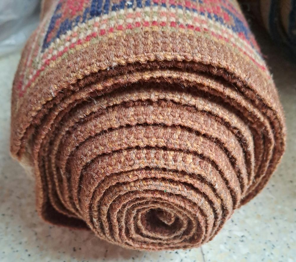 Tapis Cogolin fait main en laine (Made in France) Décoration
