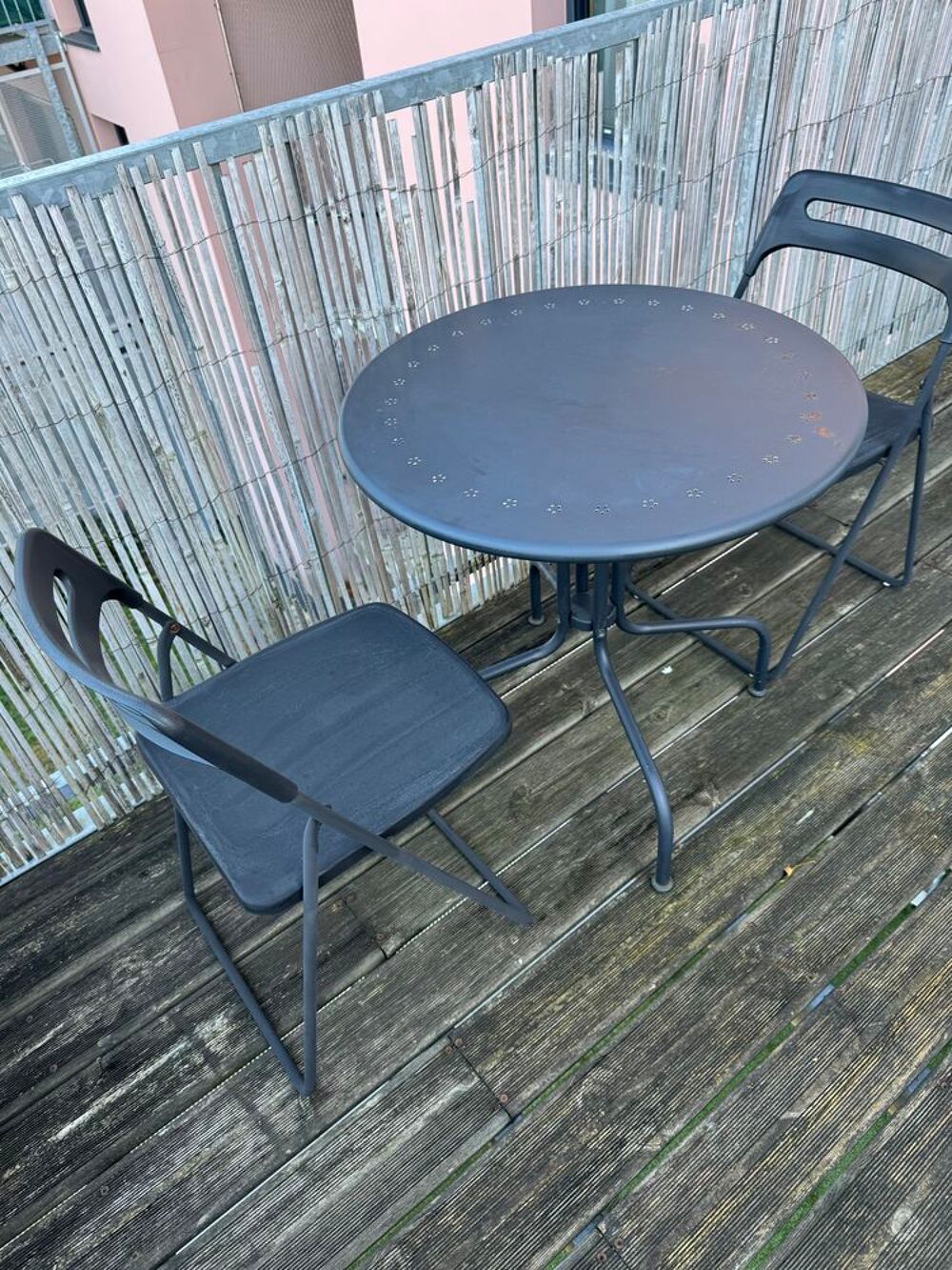 Ensemble Table ext&eacute;rieure et chaises Meubles