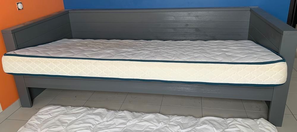 lit banquette matelas Mobilier enfants