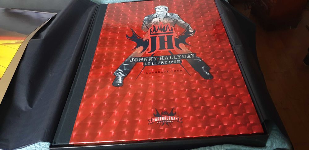 livre d'or johnny hallyday 