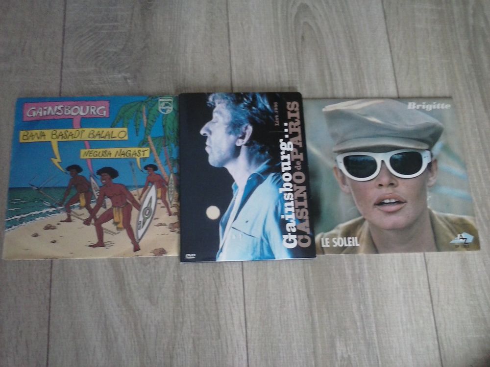 GAINSBOURG / BARDOT / BIRKIN CD et vinyles