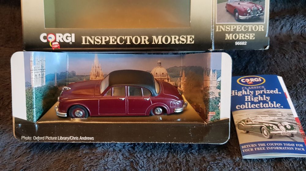 JAGUAR MK II 1959 INSPECTOR MORSE 1993 neuve 