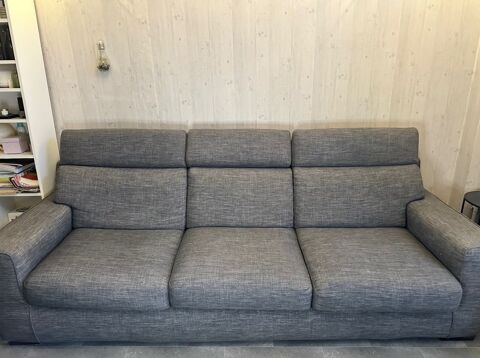 Canap� gris poltron et sofa 659 Lille (59)