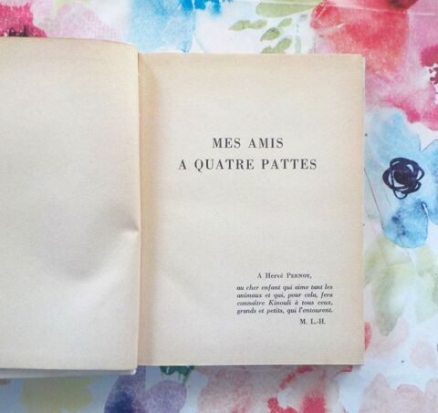 MES AMIS A QUATRE PATTES de V�ra TCHAPLINA Ed Farandole 1956 0 Bubry (56)