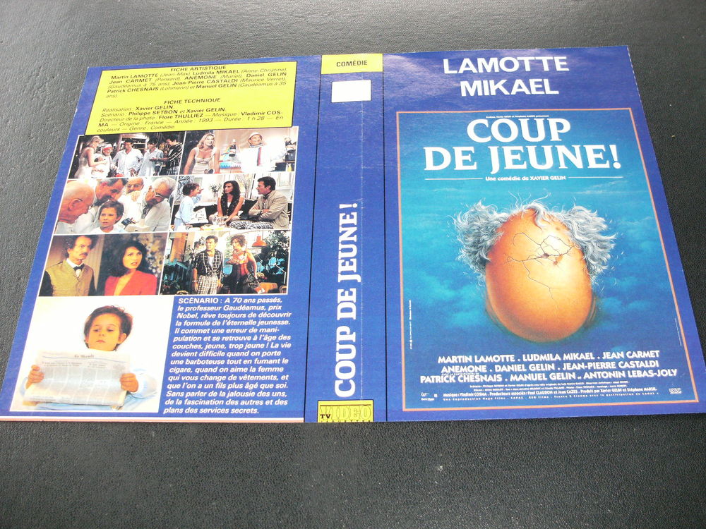 Film : &quot; Coup de jeune &quot; DVD et blu-ray