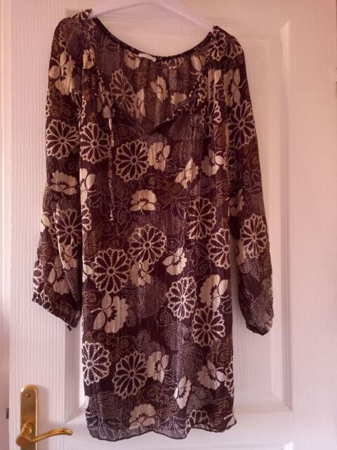 Tunique marron marque Formul taille 46 5 Villiers (86)