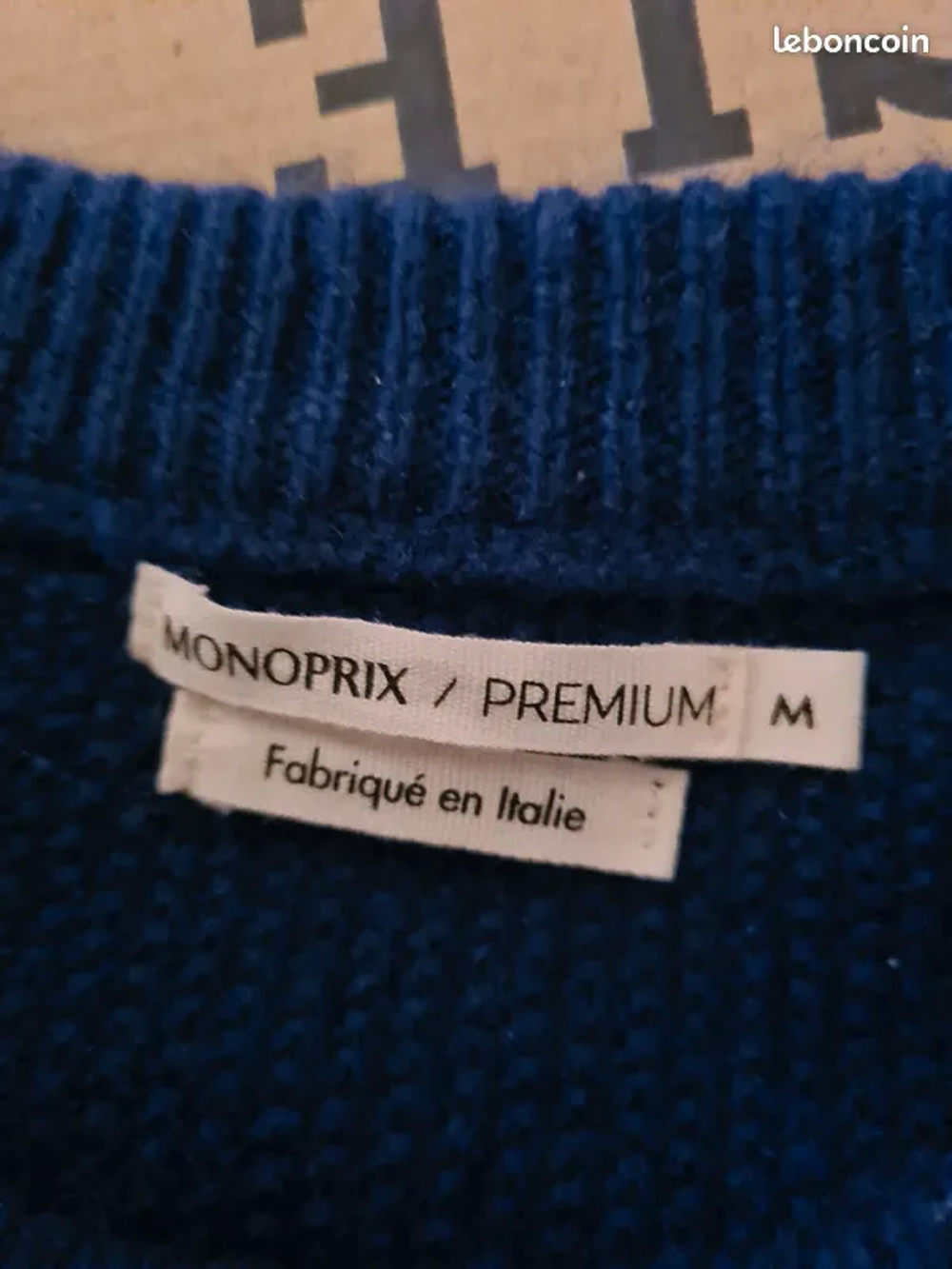 Pullover Monoprix Premium made in Italy Vtements