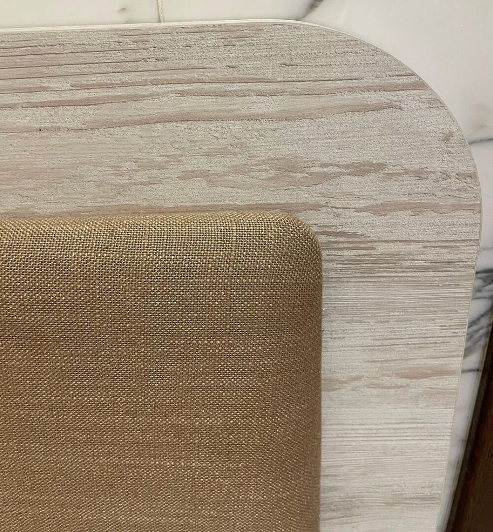 T&ecirc;te de lit neuve, style moderne, beige dor&eacute; Meubles