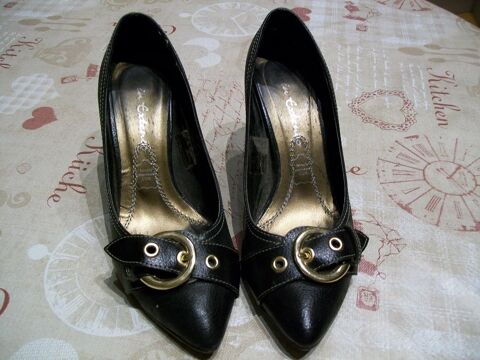 escarpins noirs pointure 38 14 Chadurie (16)