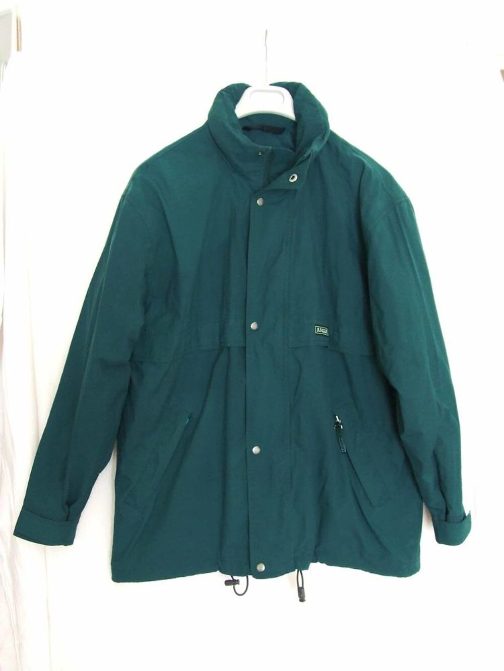 Coupe-vent imperm&eacute;able et l&eacute;ger, MIXTE, AIGLE, Vert fonc&eacute; Vêtements