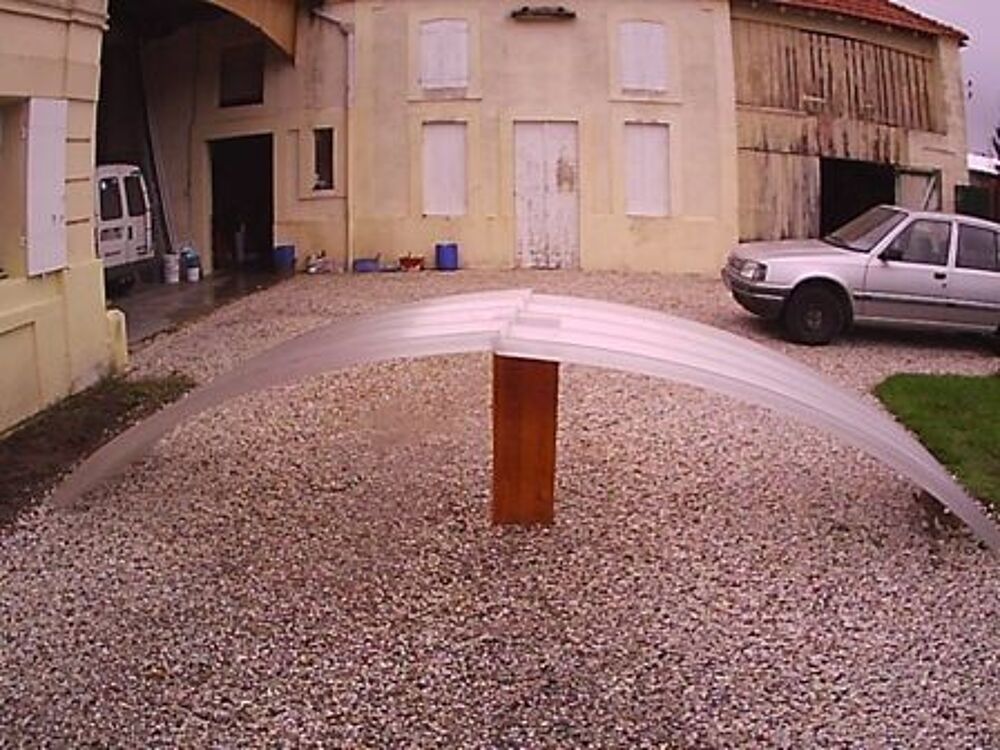plaque translucide auto portante Jardin