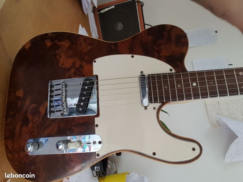 Guitare &eacute;lectrique haut de gamme Overland Luthier Avignon 90 Instruments de musique