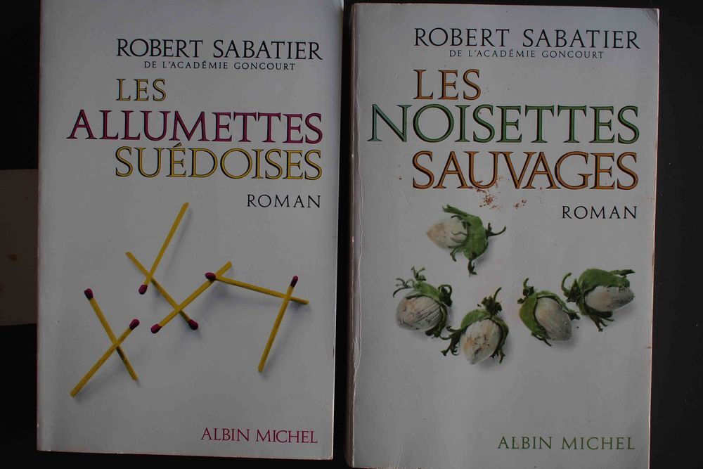 les allumettes su&eacute;doises et Les noisettes sauvages, Livres et BD