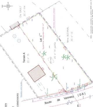  Terrain � vendre 1099 m�