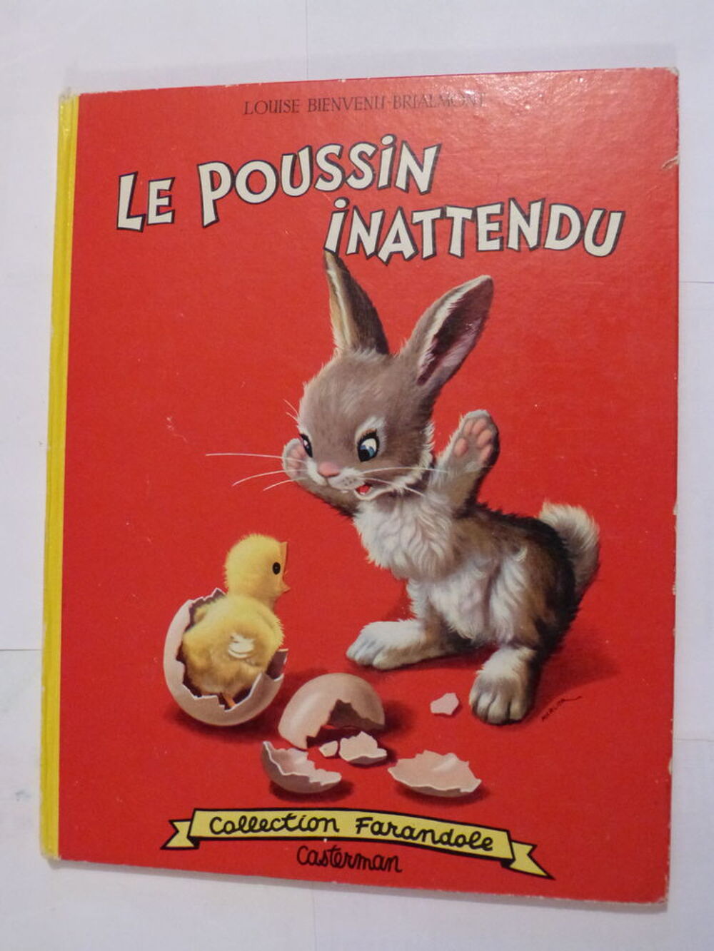 LE POUSSIN INATTENDU illustrations MARLIER Livres et BD