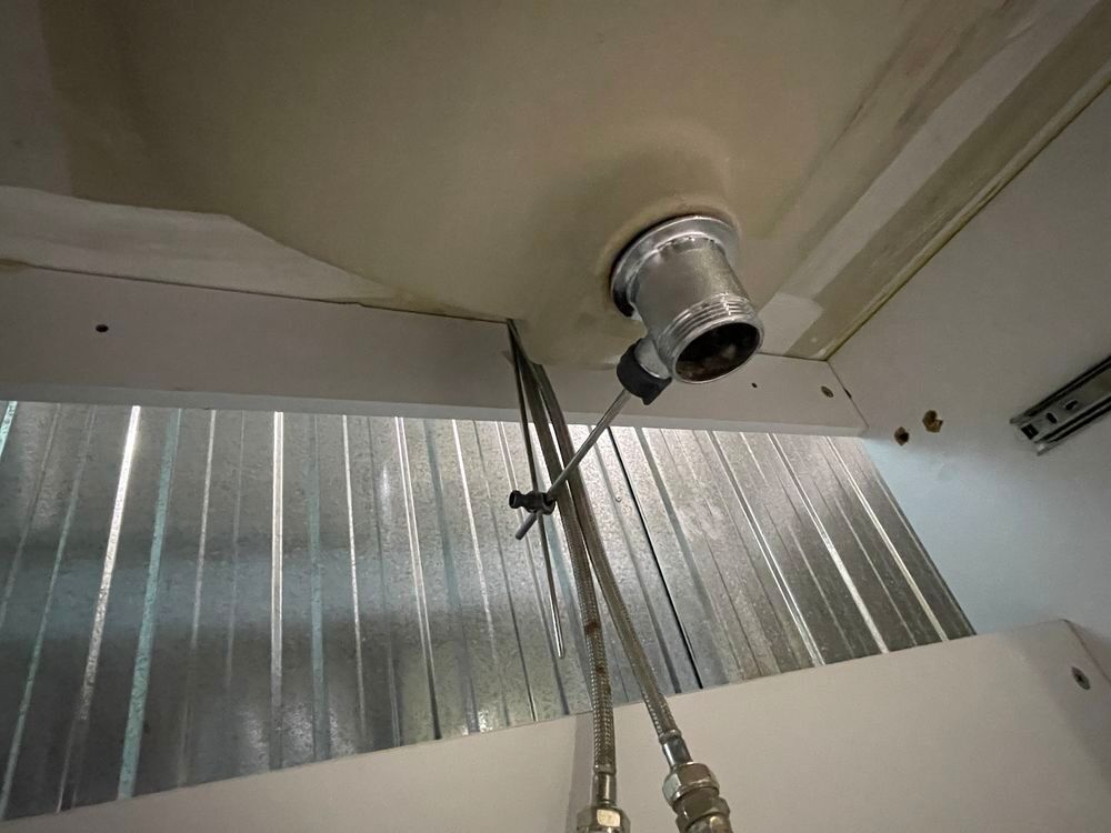 Lavabo ceramique complet avec mitigeur Grohe chrom&eacute; Meubles