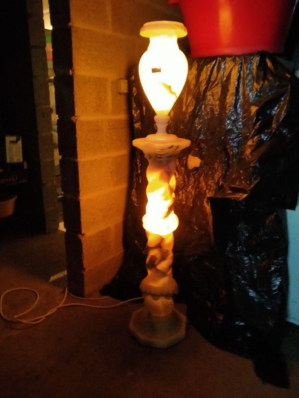 Lampe en albatre Décoration