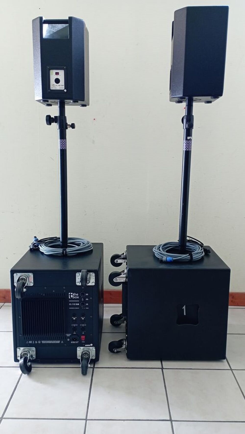Sonorisation fa&ccedil;ade compl&egrave;te Instruments de musique
