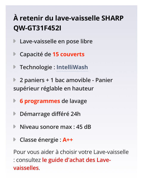 Lave vaisselle 150 Lanester (56)