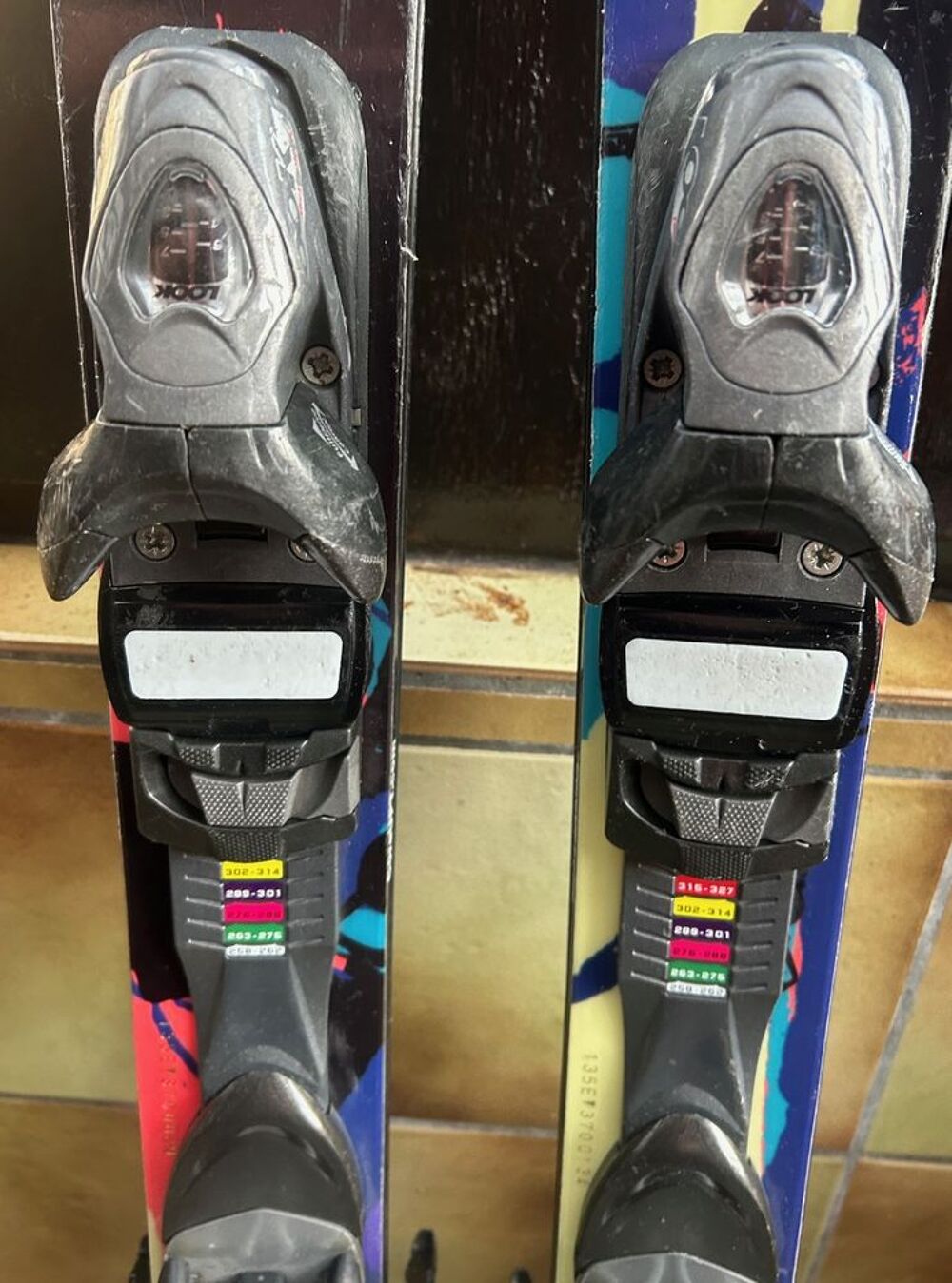 Ski 132 cm spatules en relev&eacute; 2 c&ocirc;tes COREUPT avec housse Sports