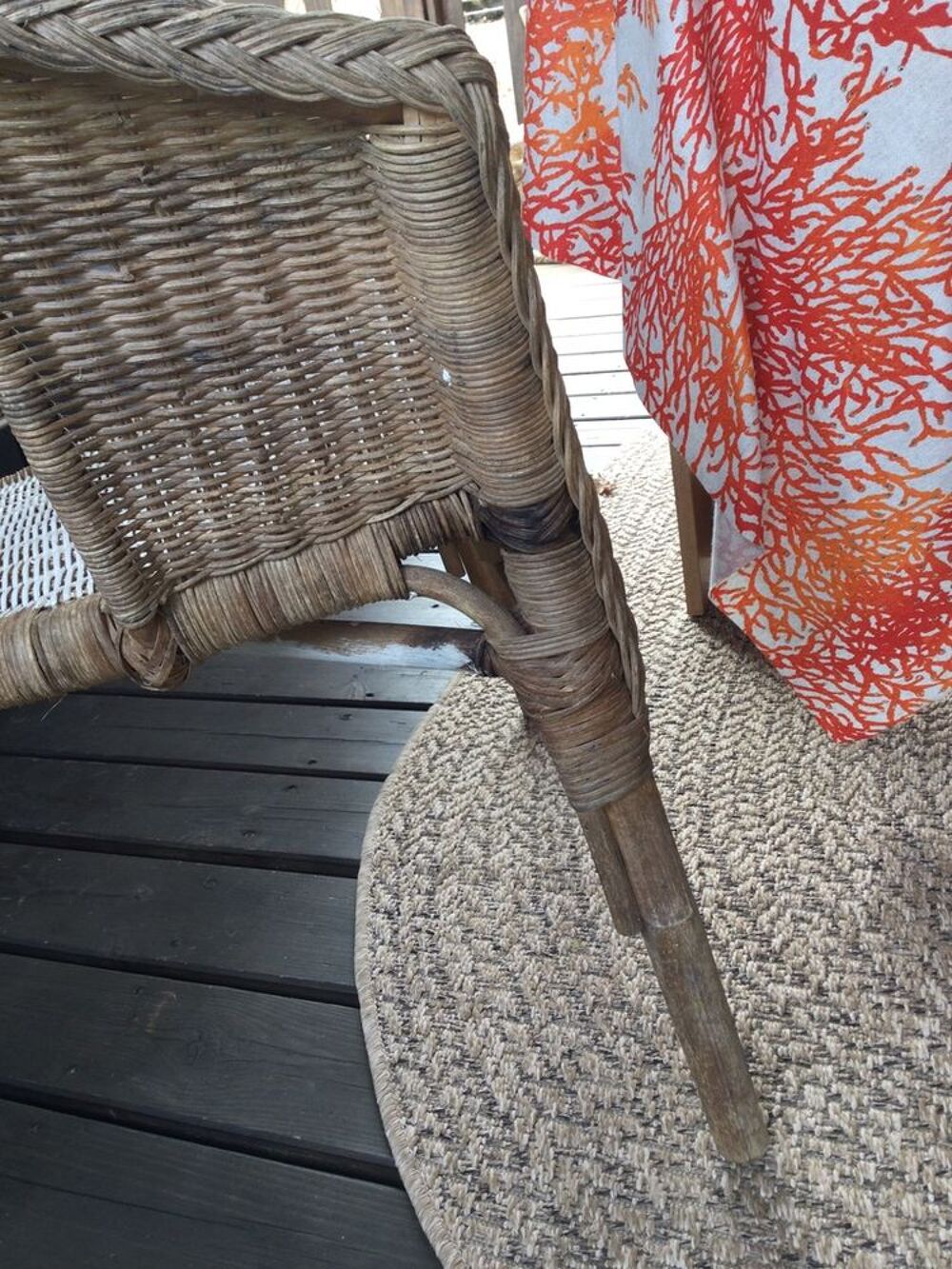Fauteuils en osier Meubles