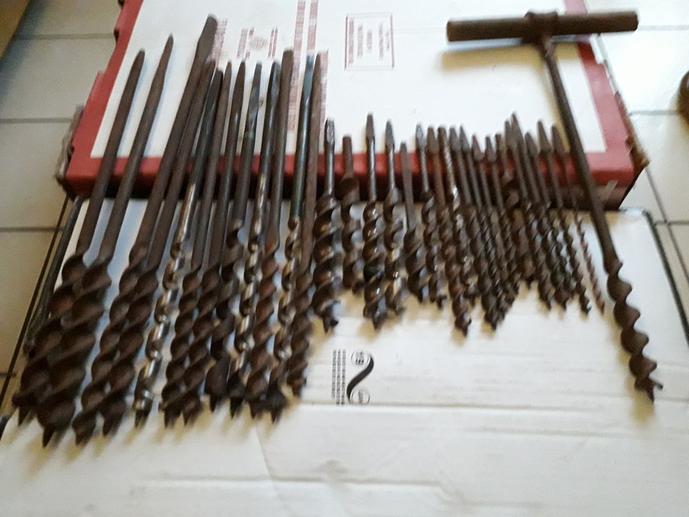 LOT DE MECHES A BOIS 30 PIECES. Bricolage