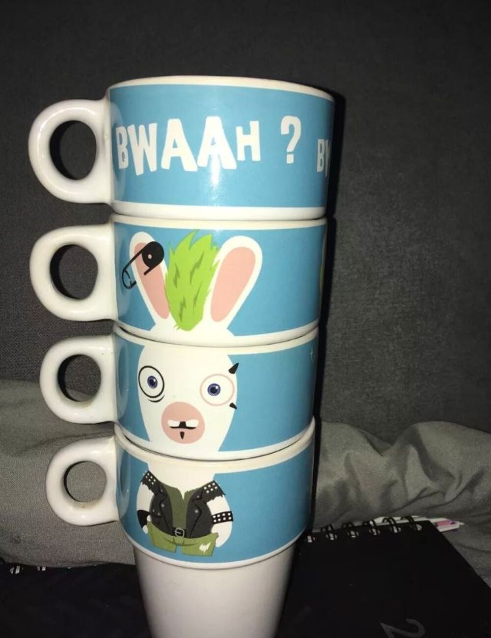 Tasses Lapins Cretins Ubisoft Décoration