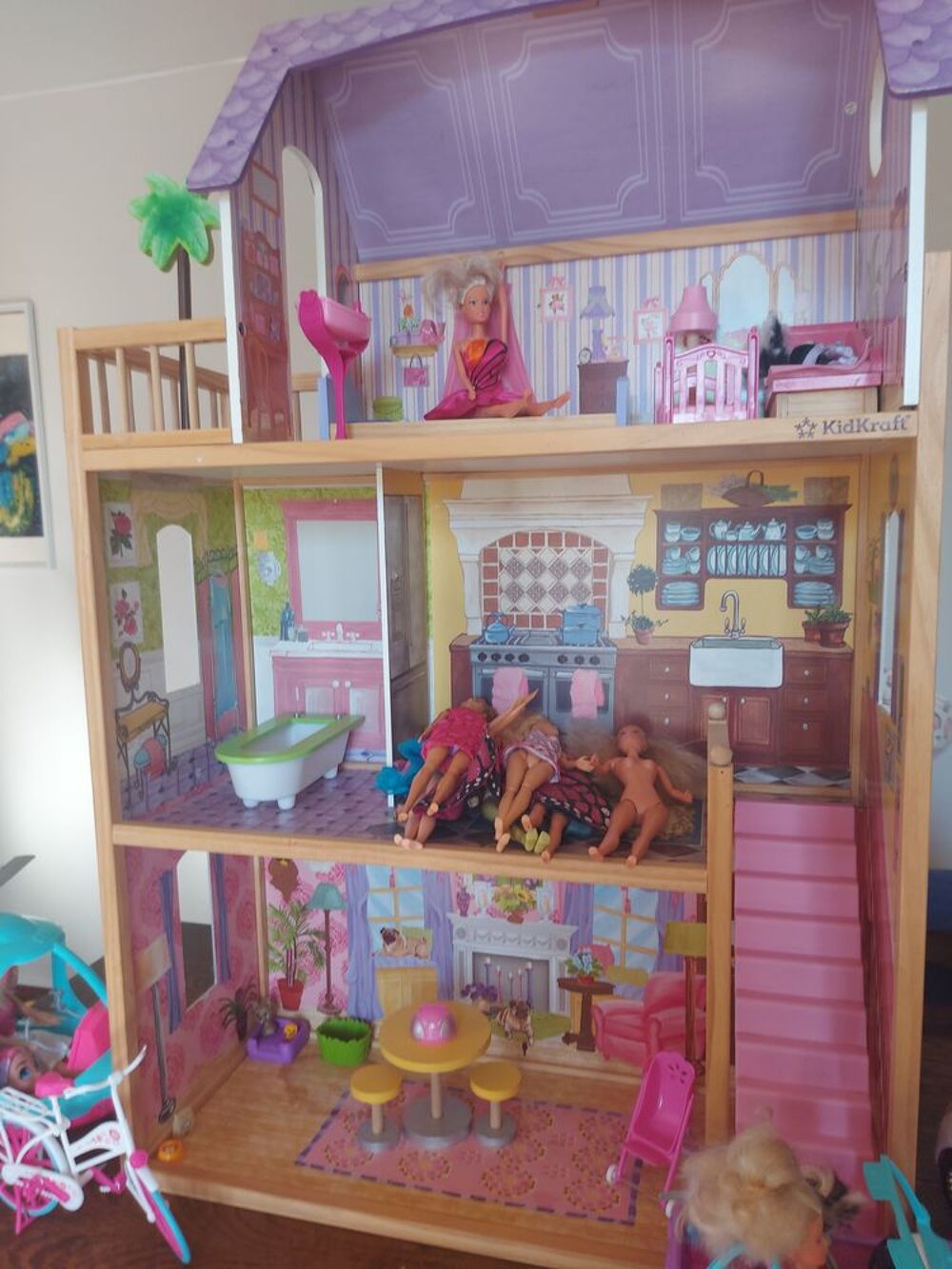 Maison de poup&eacute;es barbie Jeux / jouets